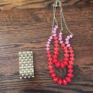Bracelet & Necklace.